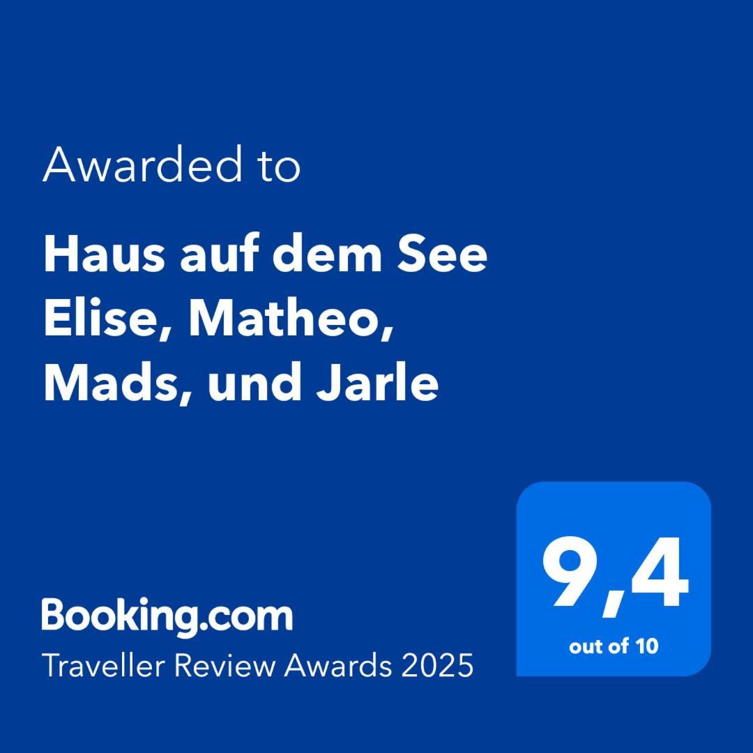 Haus Auf Dem See Elise, Matheo, Mads, Und Jarle Ferchesar Eksteriør bilde